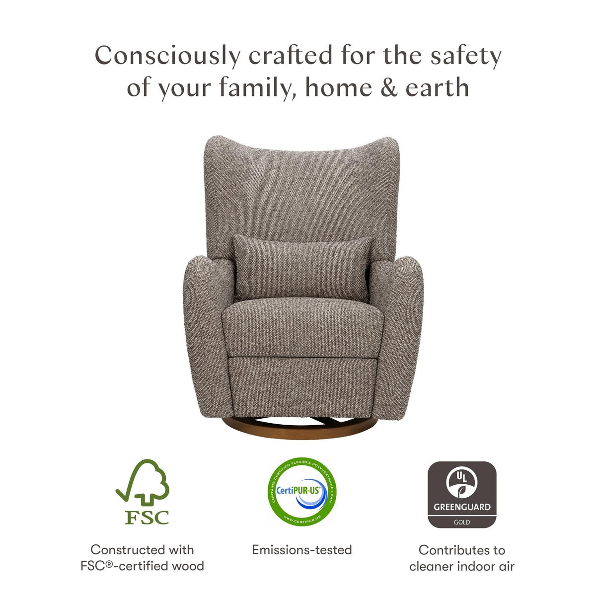 Nate Berkus x Babyletto Westham Power Recliner