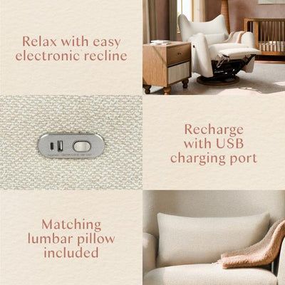 Nate Berkus x Babyletto Westham Power Recliner