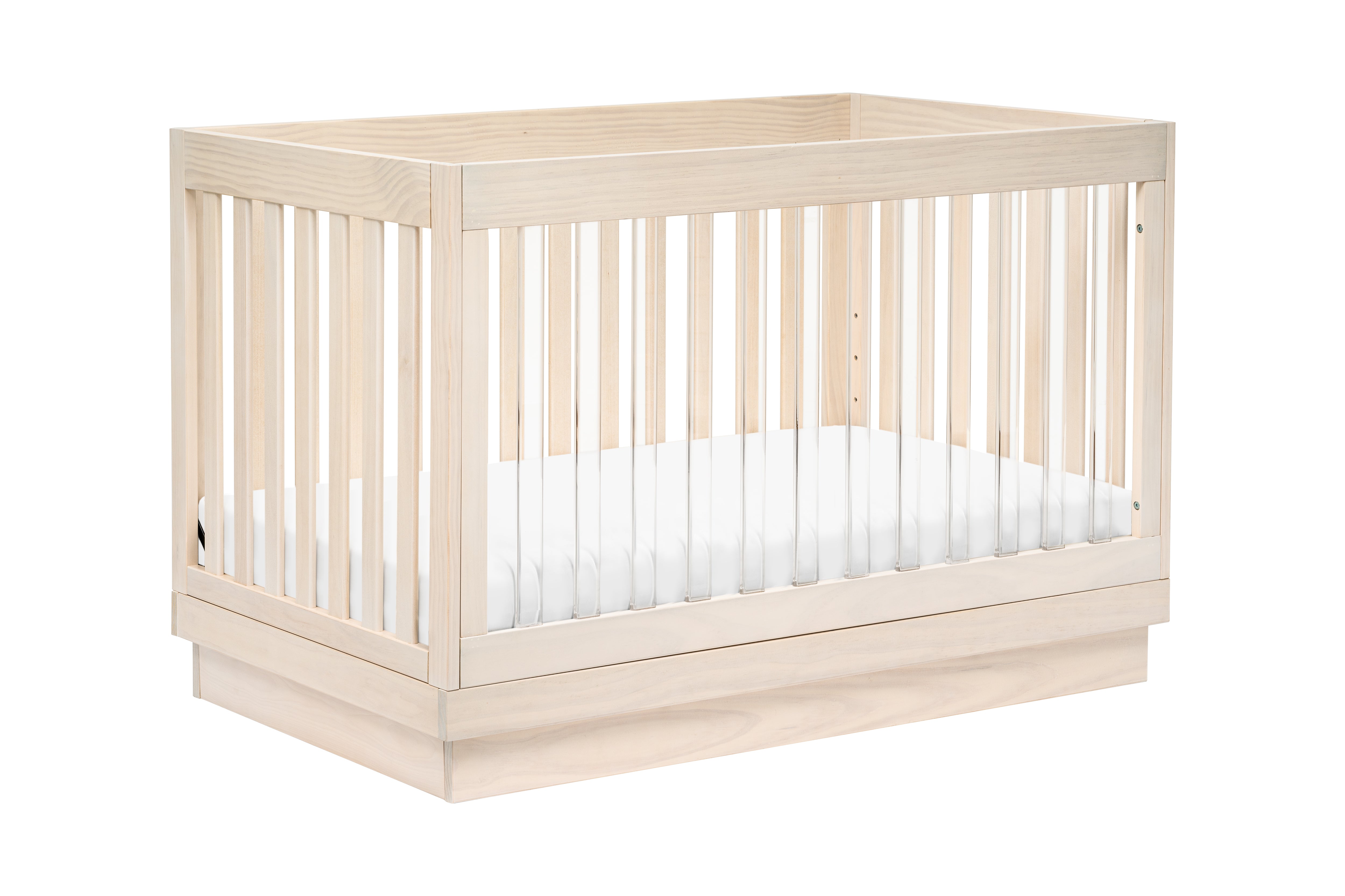 Harlow 3-in-1 Convertible Crib in Washed Natural - Twinkle Twinkle Little One