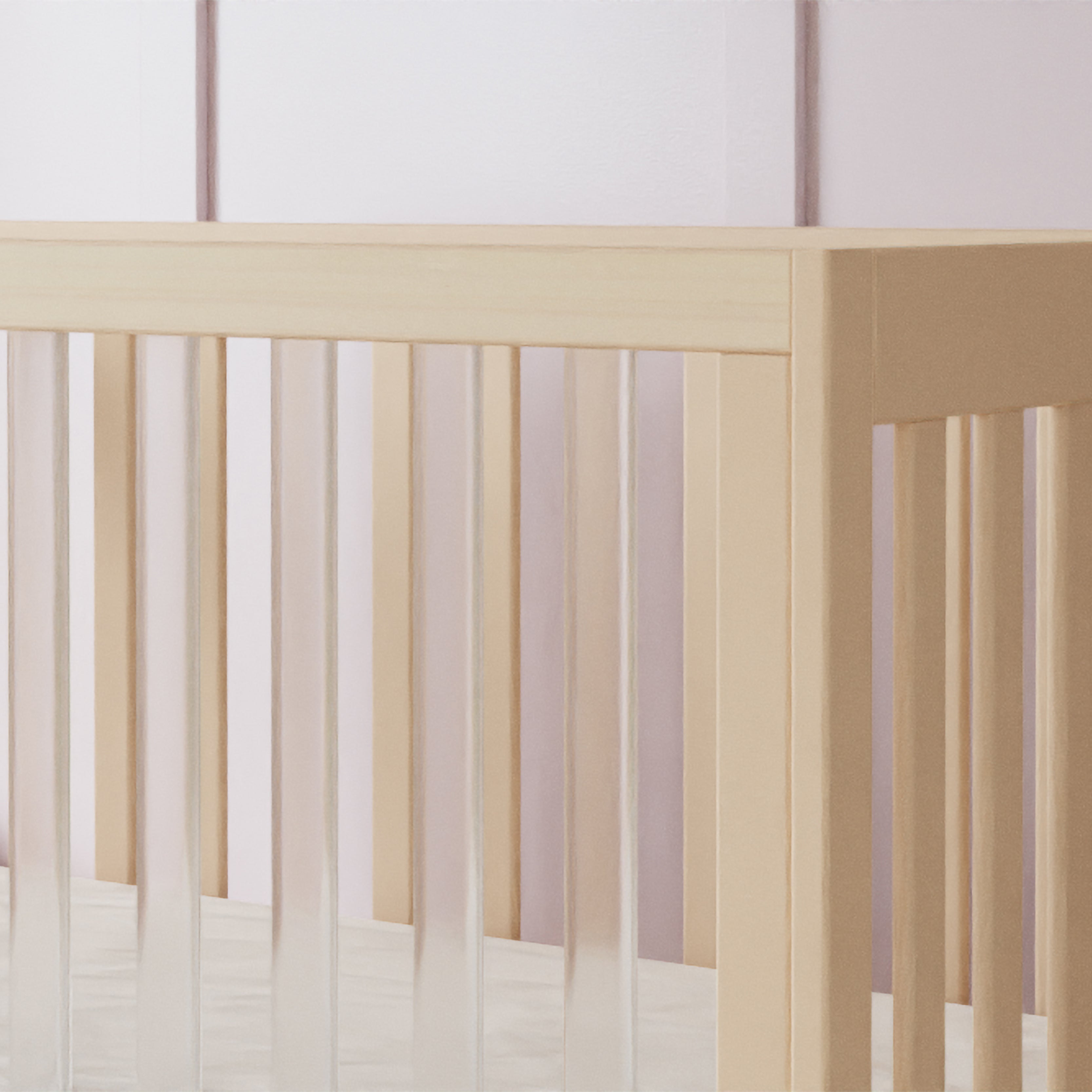 Harlow 3-in-1 Convertible Crib in Washed Natural - Twinkle Twinkle Little One