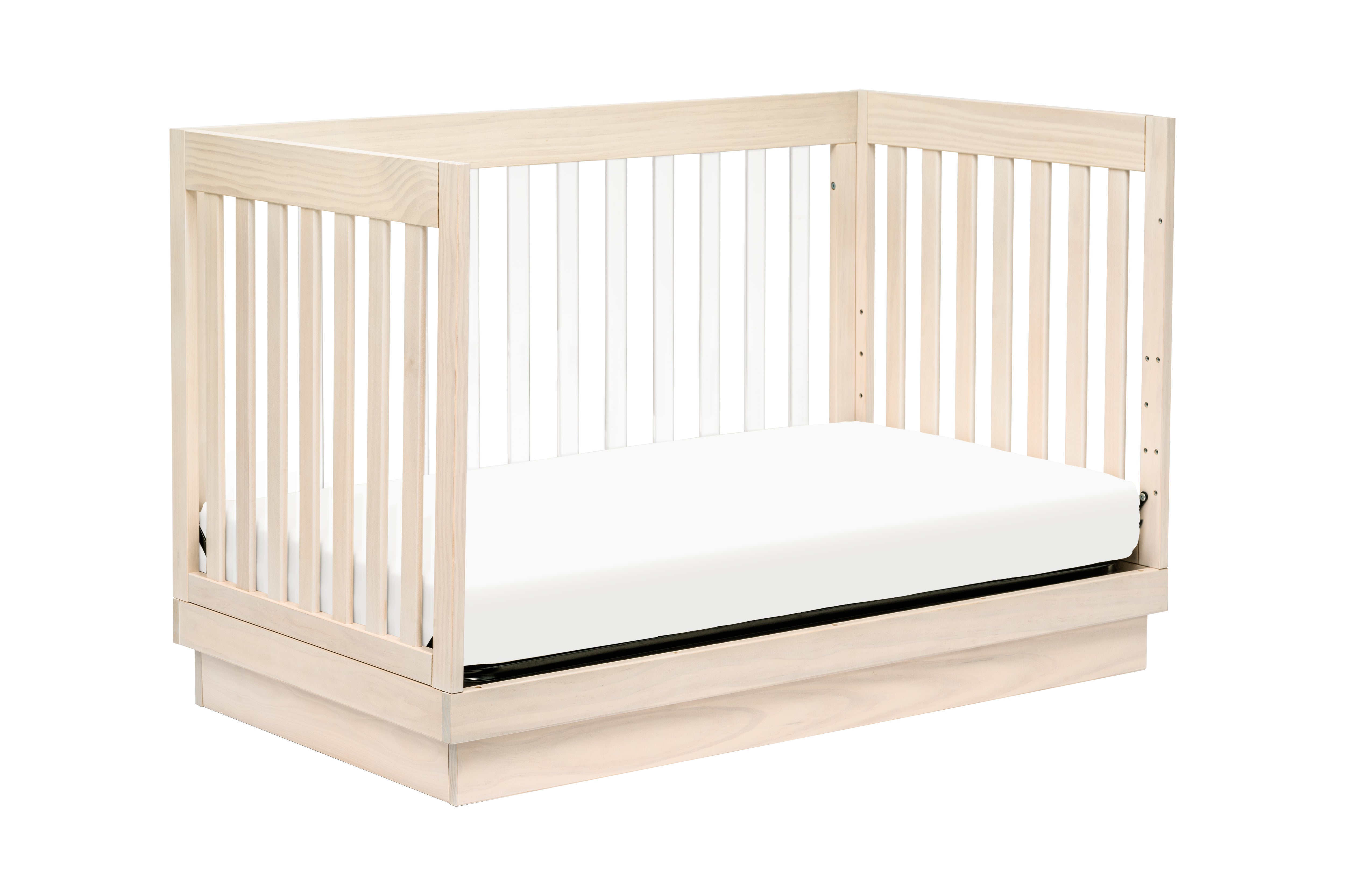 Harlow 3-in-1 Convertible Crib in Washed Natural - Twinkle Twinkle Little One