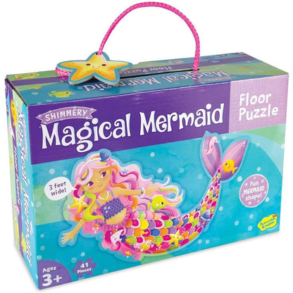 Magical Mermaid Floor Puzzle 44 Pieces - Twinkle Twinkle Little One
