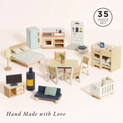 Complete Dolls House Furniture Set