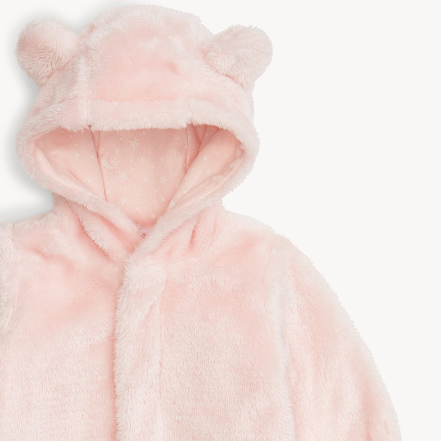 Magnetic Me Pink Blossom Minky Bear Footie