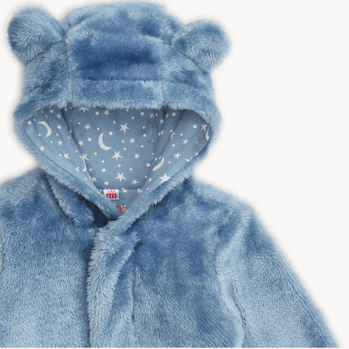 Magnetic Me Winter Sky Minky Bear Footie