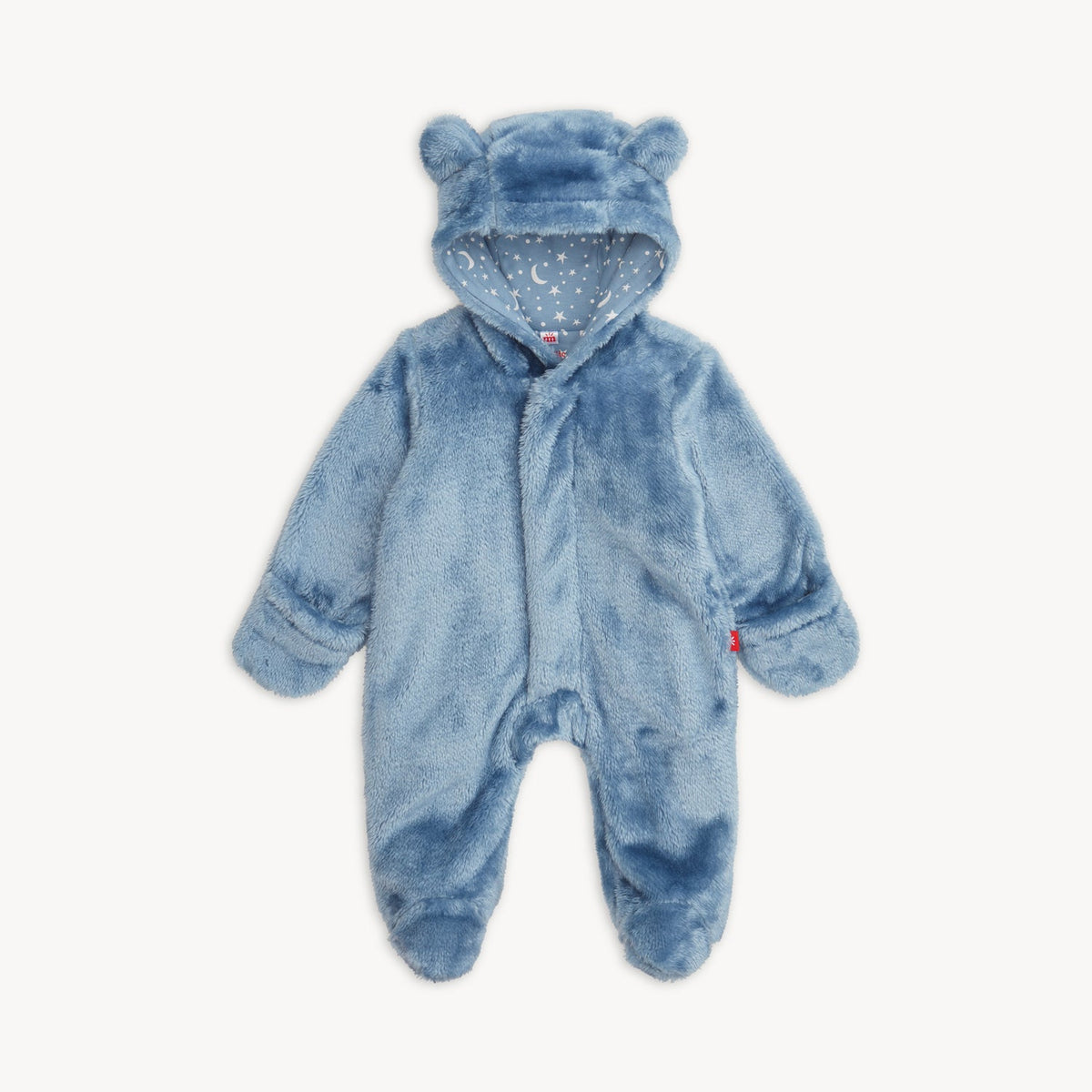 Magnetic Me Winter Sky Minky Bear Footie