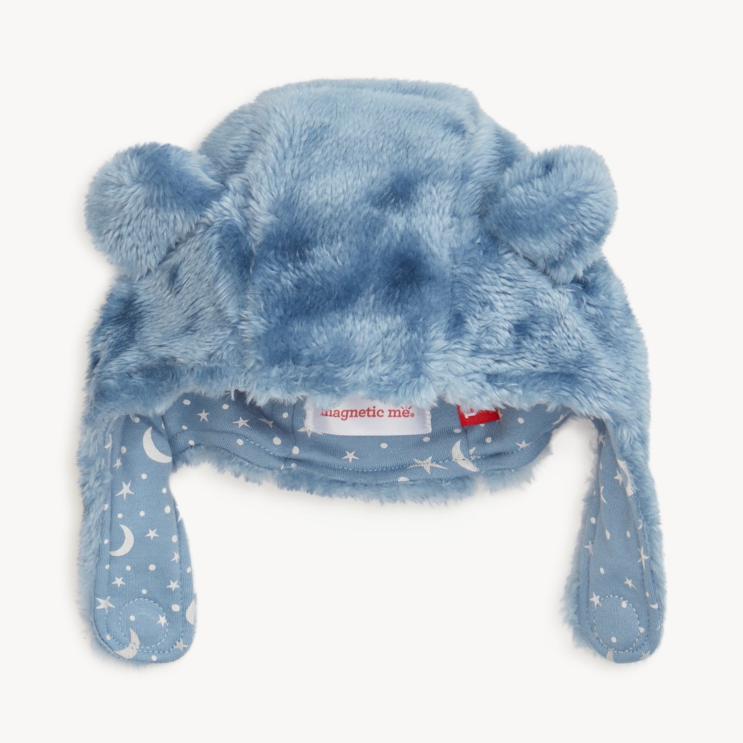 Magnetic Me Winter Sky Minky Bear Hat