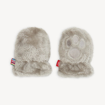 Minky Magnetic Bear Mittens - Twinkle Twinkle Little One