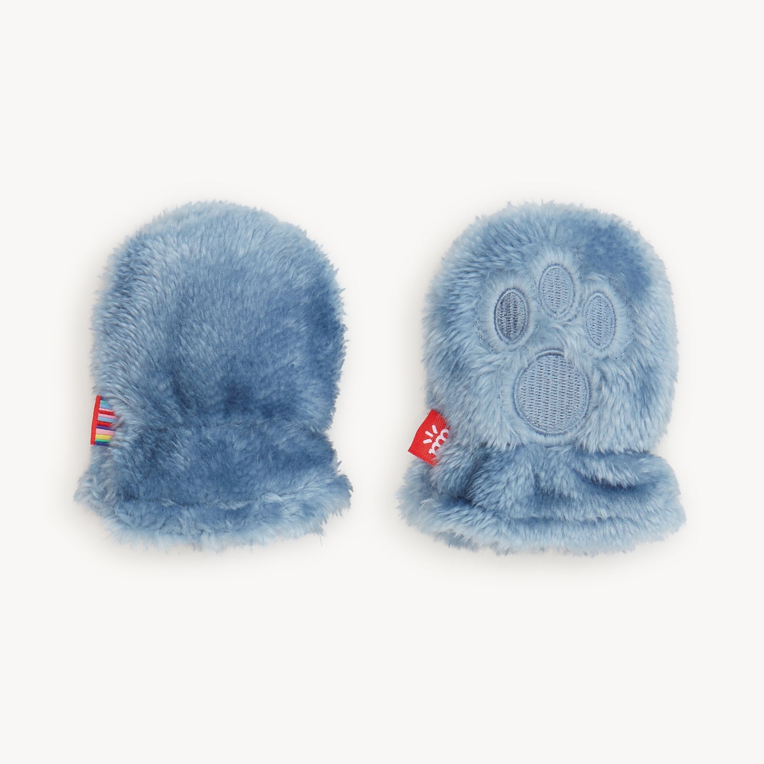Magnetic Me Winter Sky Minky Bear Mittens