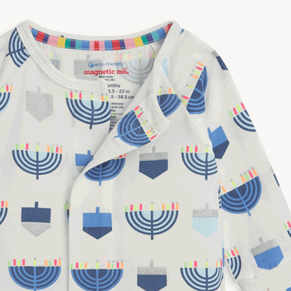 Spin Me Right Round Modal Magnetic Convertible Coverall - Twinkle Twinkle Little One