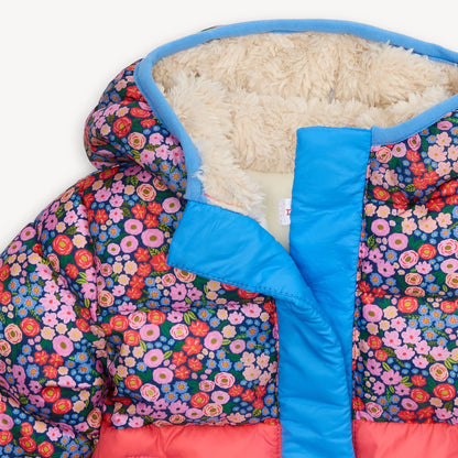 Lily Nylon Magnetic Puffer Parka - Twinkle Twinkle Little One