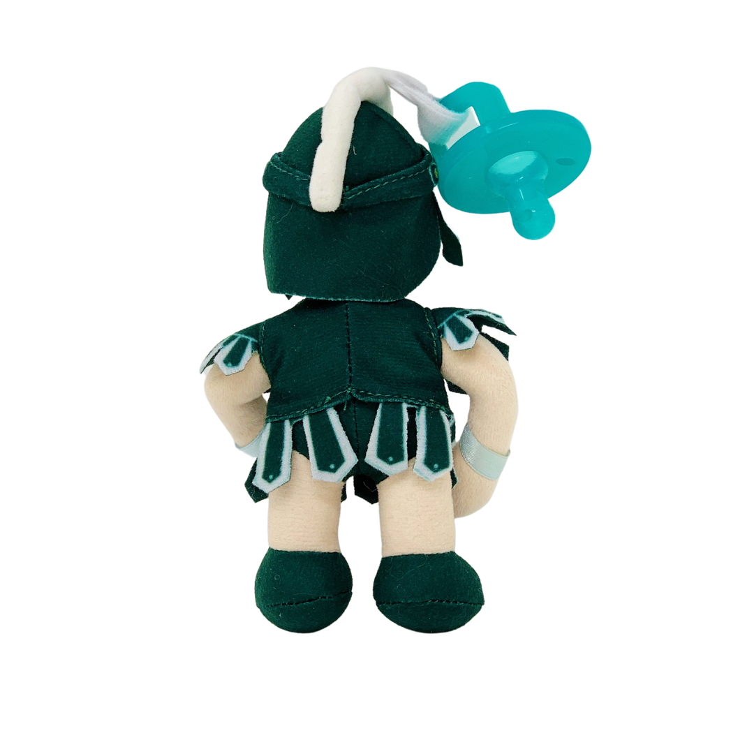 Michigan State University - Sparty Plush Pacifier - Twinkle Twinkle Little One