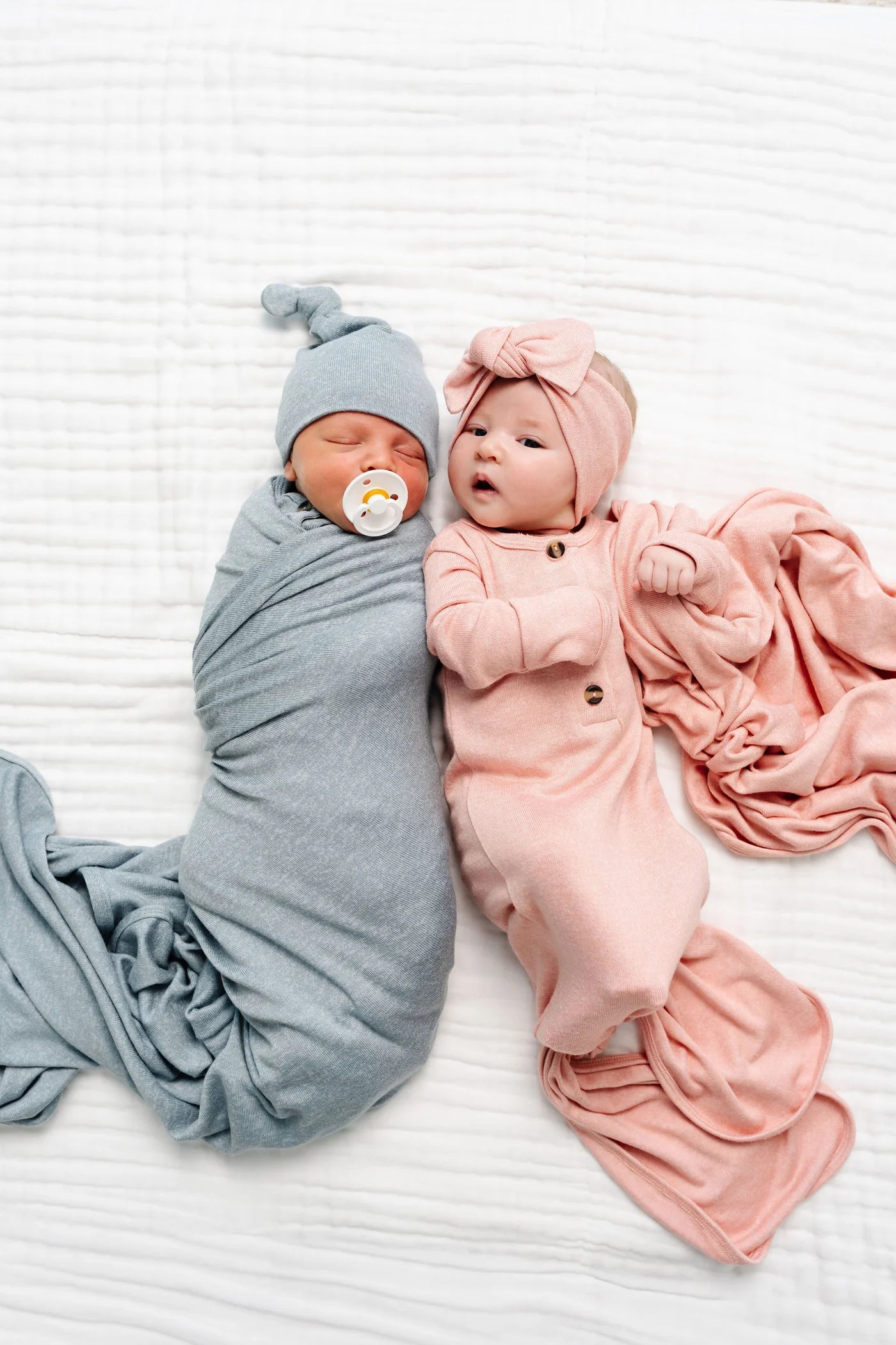 Lou Lou & Company Miller Plush Newborn Hat Bundle