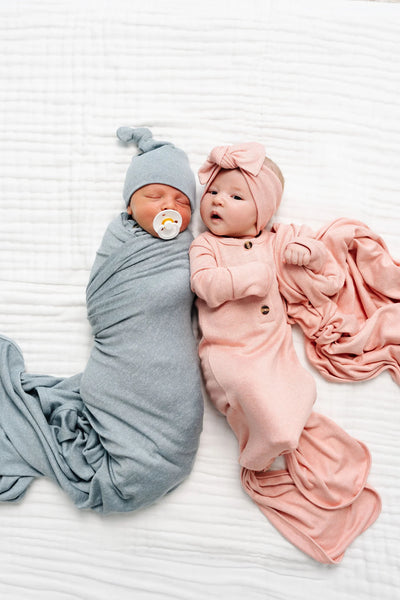 Lou Lou & Company Miller Plush Newborn Hat Bundle