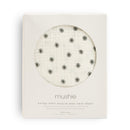 Black Daisy Mini Crib Sheet - Twinkle Twinkle Little One