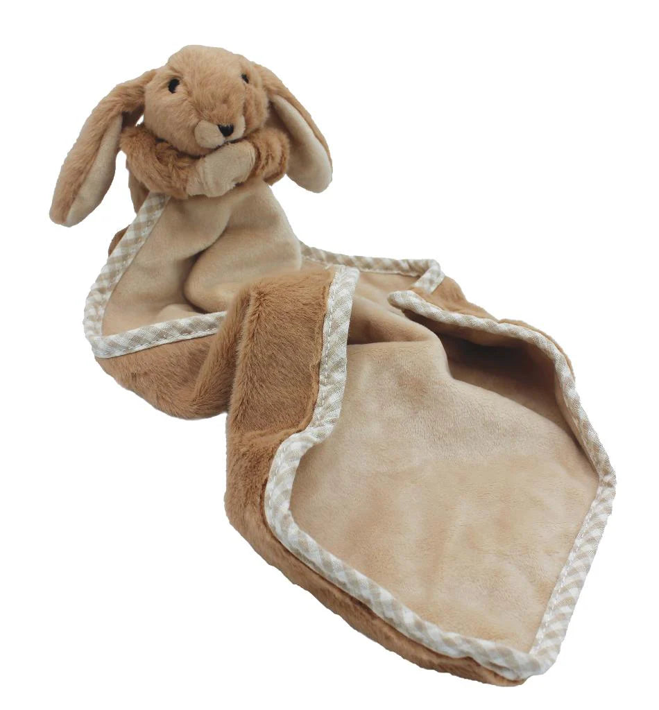 Brown Bunny Toy Soother + Gift Box