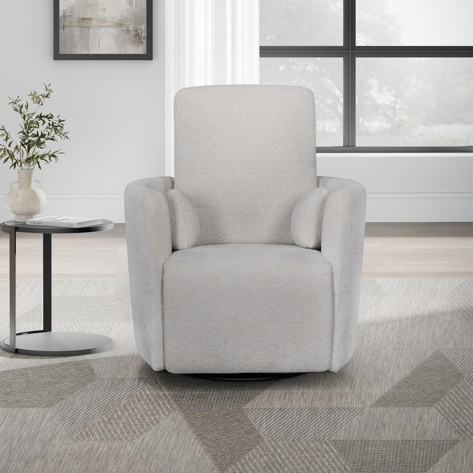 Turner Manual Swivel Glider Recliner - Natural Cloudscape