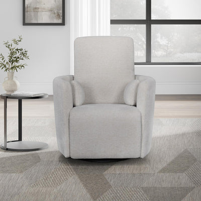 Turner Manual Swivel Glider Recliner - Natural Cloudscape