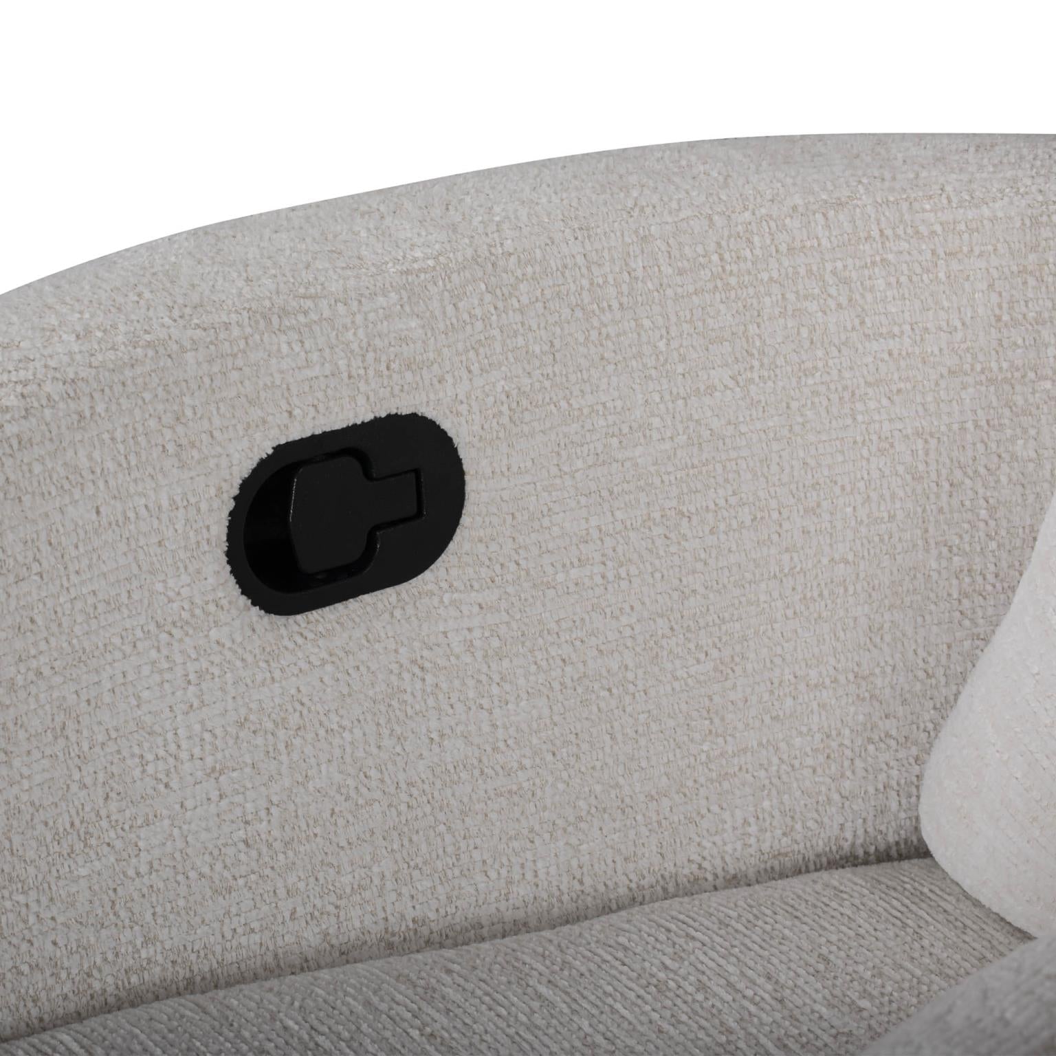 Turner Manual Swivel Glider Recliner - Natural Cloudscape