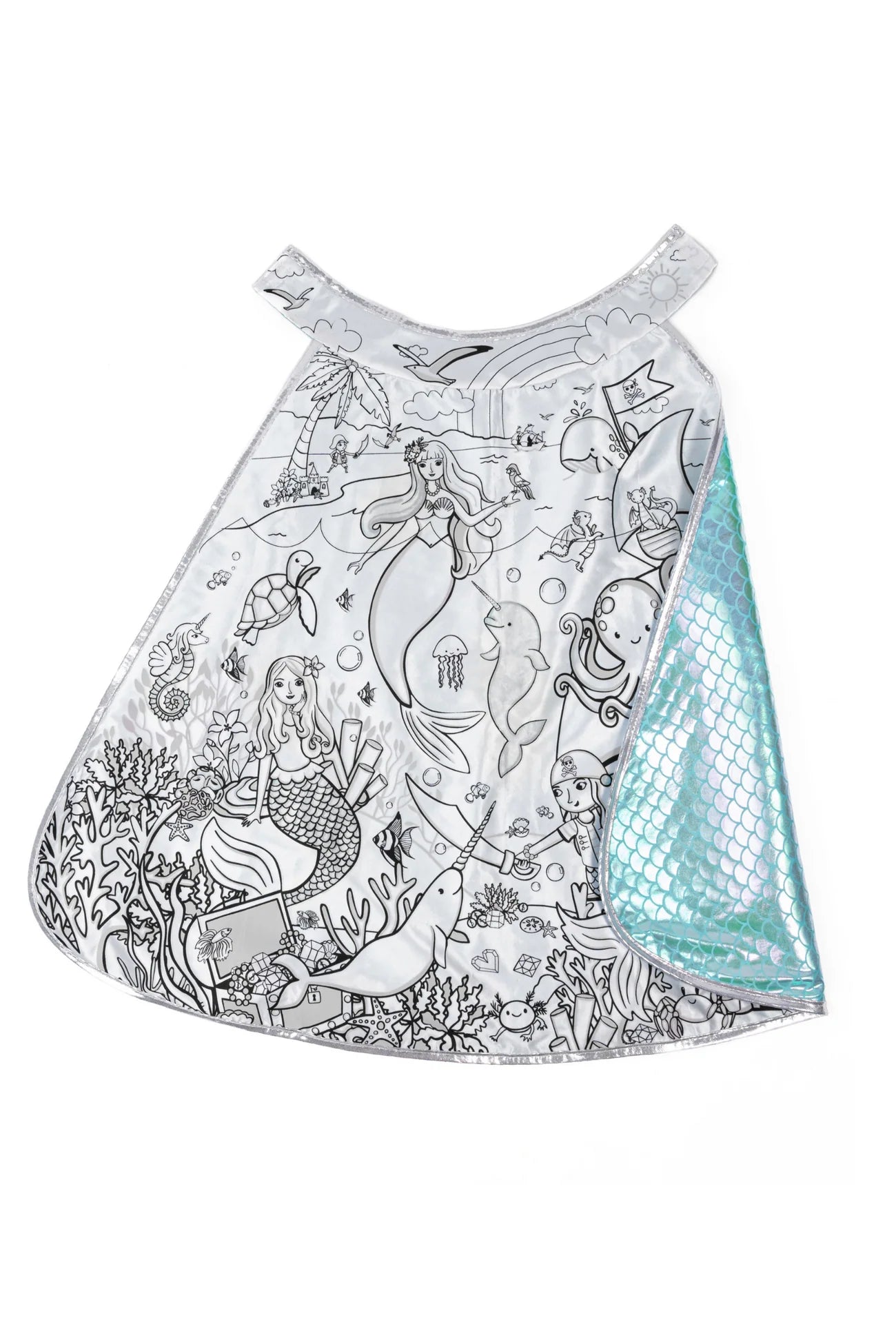 Mermaid Dreamscape Color In Cape