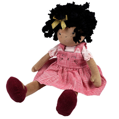 Madison Girl Doll in Red Dress - Twinkle Twinkle Little One