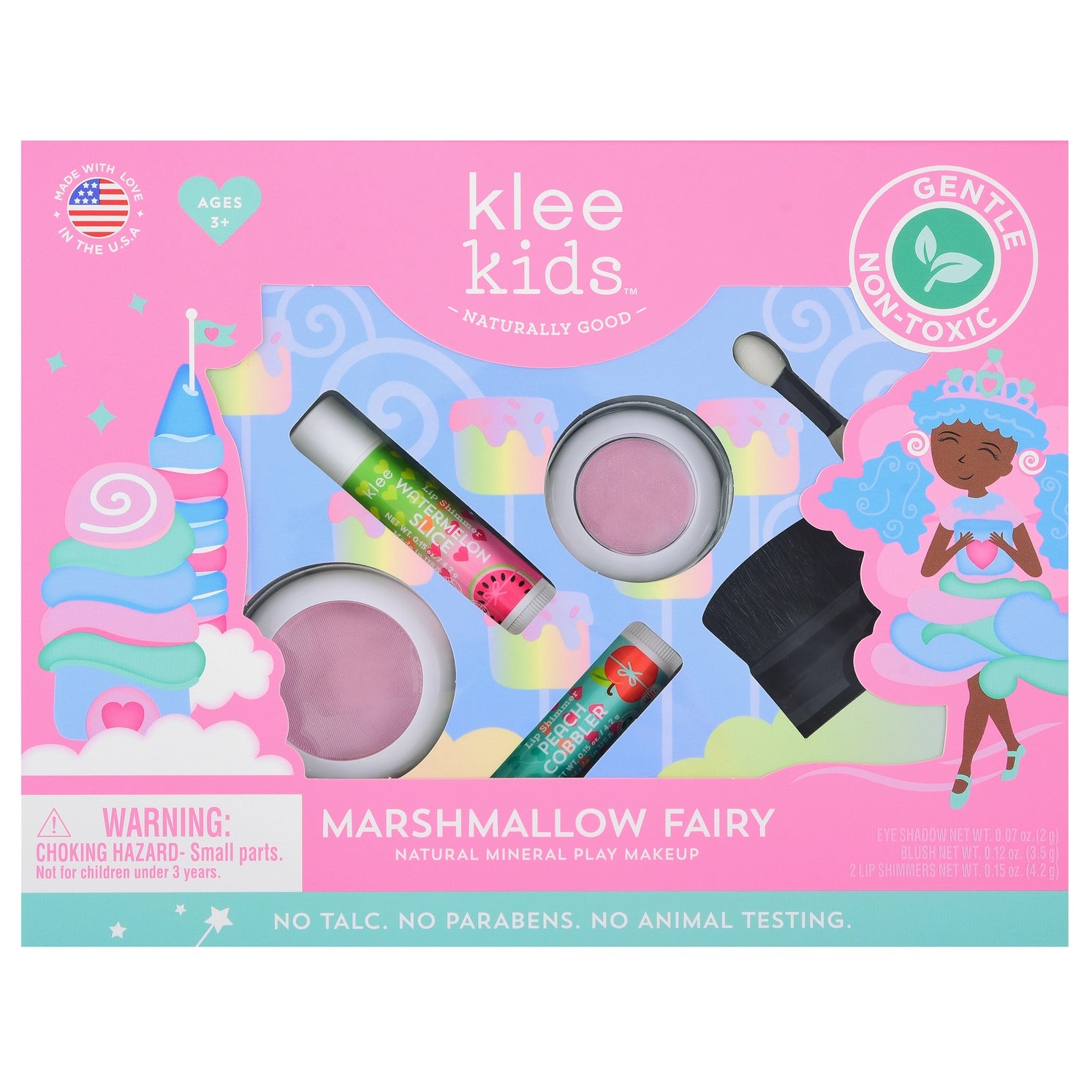 Marshmallow Fairy - Klee Kids Play Makeup 4-PC Kit - Twinkle Twinkle Little One