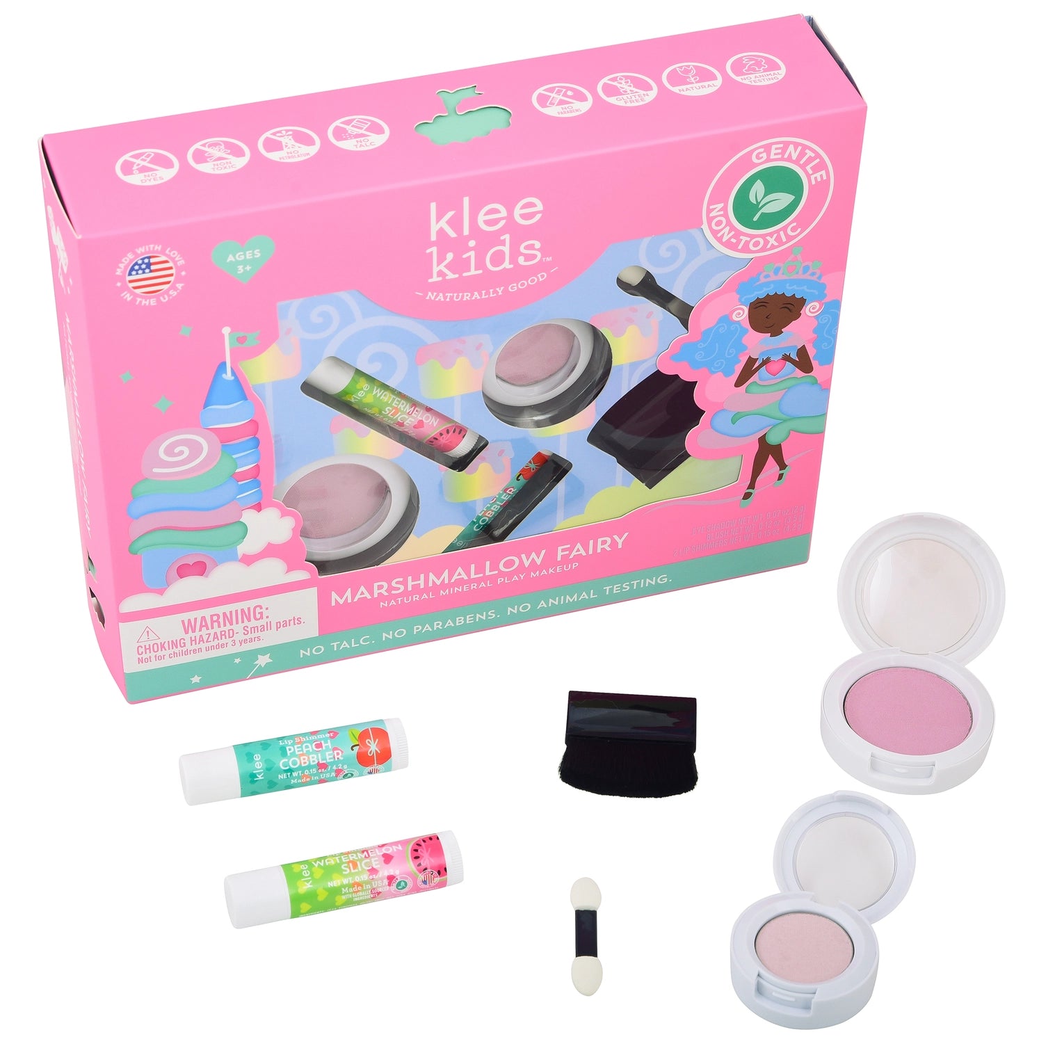 Marshmallow Fairy - Klee Kids Play Makeup 4-PC Kit - Twinkle Twinkle Little One