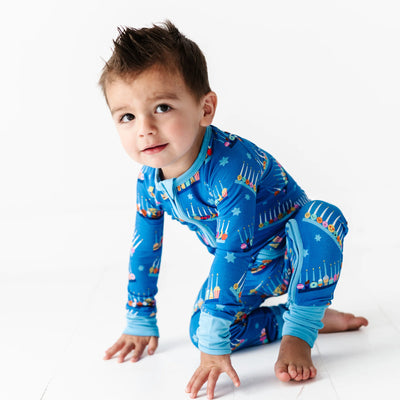8 Cozy Nights Convertible Footie - Twinkle Twinkle Little One