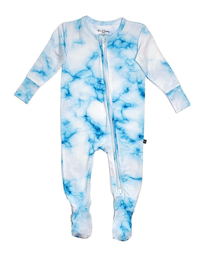 Milo Zippered Footie - Twinkle Twinkle Little One