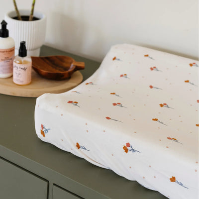Minky Stretch Luxe Changing Pad Cover - Twinkle Twinkle Little One