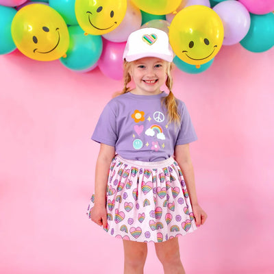 Rainbow Heart Tutu - Twinkle Twinkle Little One