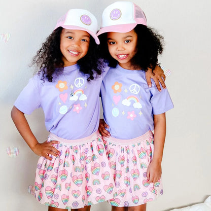 Rainbow Heart Tutu - Twinkle Twinkle Little One