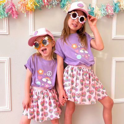 Rainbow Heart Tutu - Twinkle Twinkle Little One