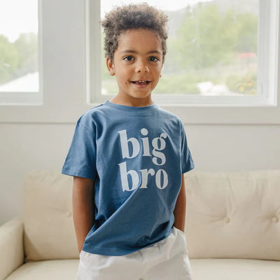 Big Bro Short Sleeve T-Shirt - Indigo - Twinkle Twinkle Little One