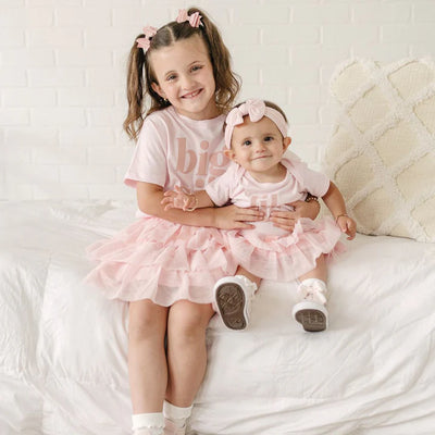 Lil Sis Short Sleeve Bodysuit - Ballet - Twinkle Twinkle Little One