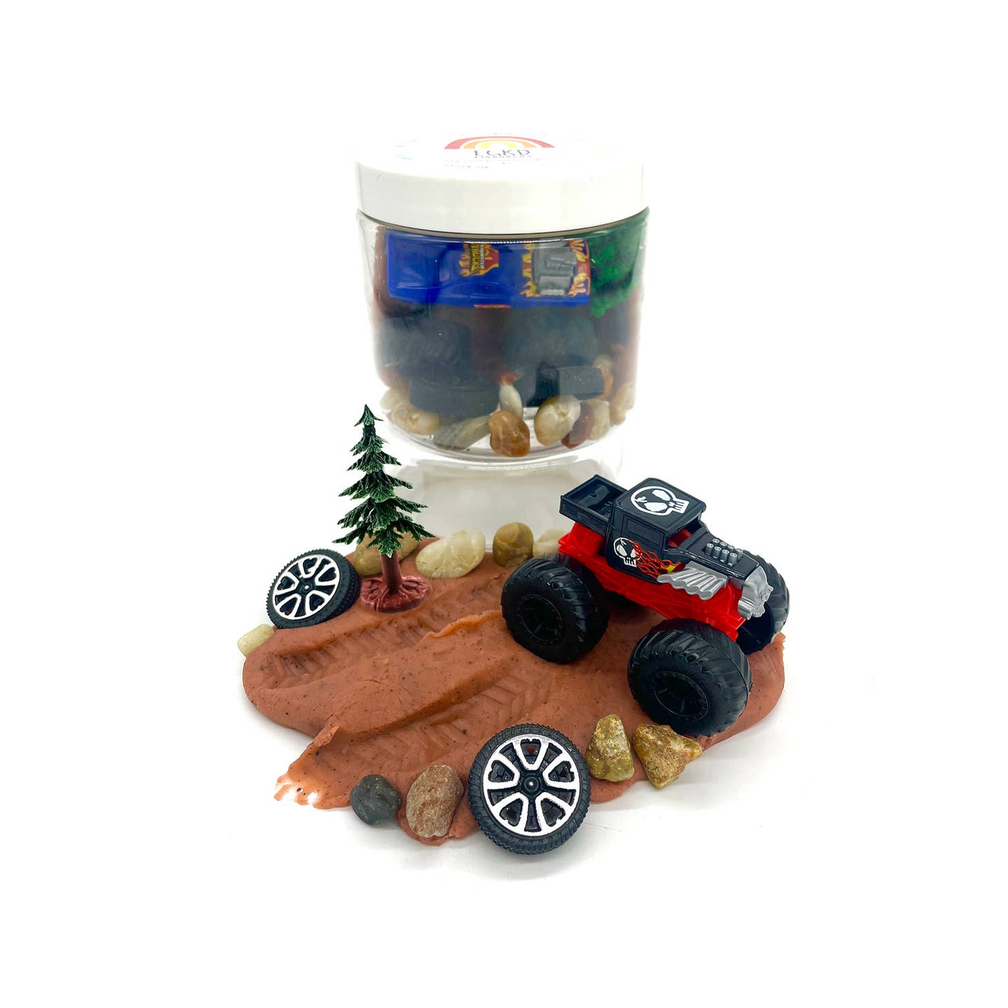 Monster Truck Play Dough-To-Go Kit - Twinkle Twinkle Little One