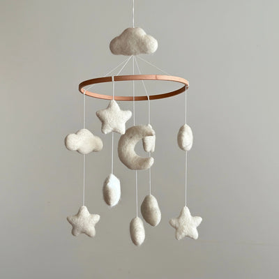 Moon & Stars Baby Mobile