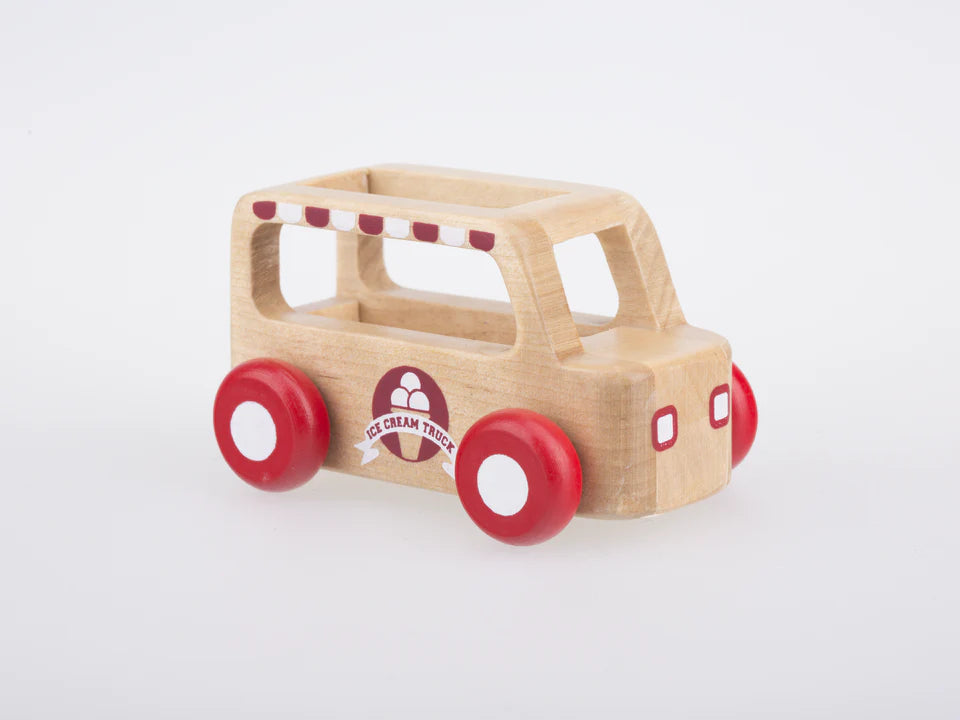 Mini Ice Cream Truck - Natural Wood - Twinkle Twinkle Little One