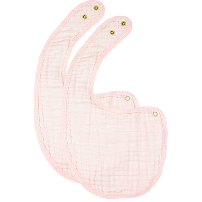 Lou Lou & Company Solid Cloud Muslin Bib 2 Pack - Twinkle Twinkle Little One