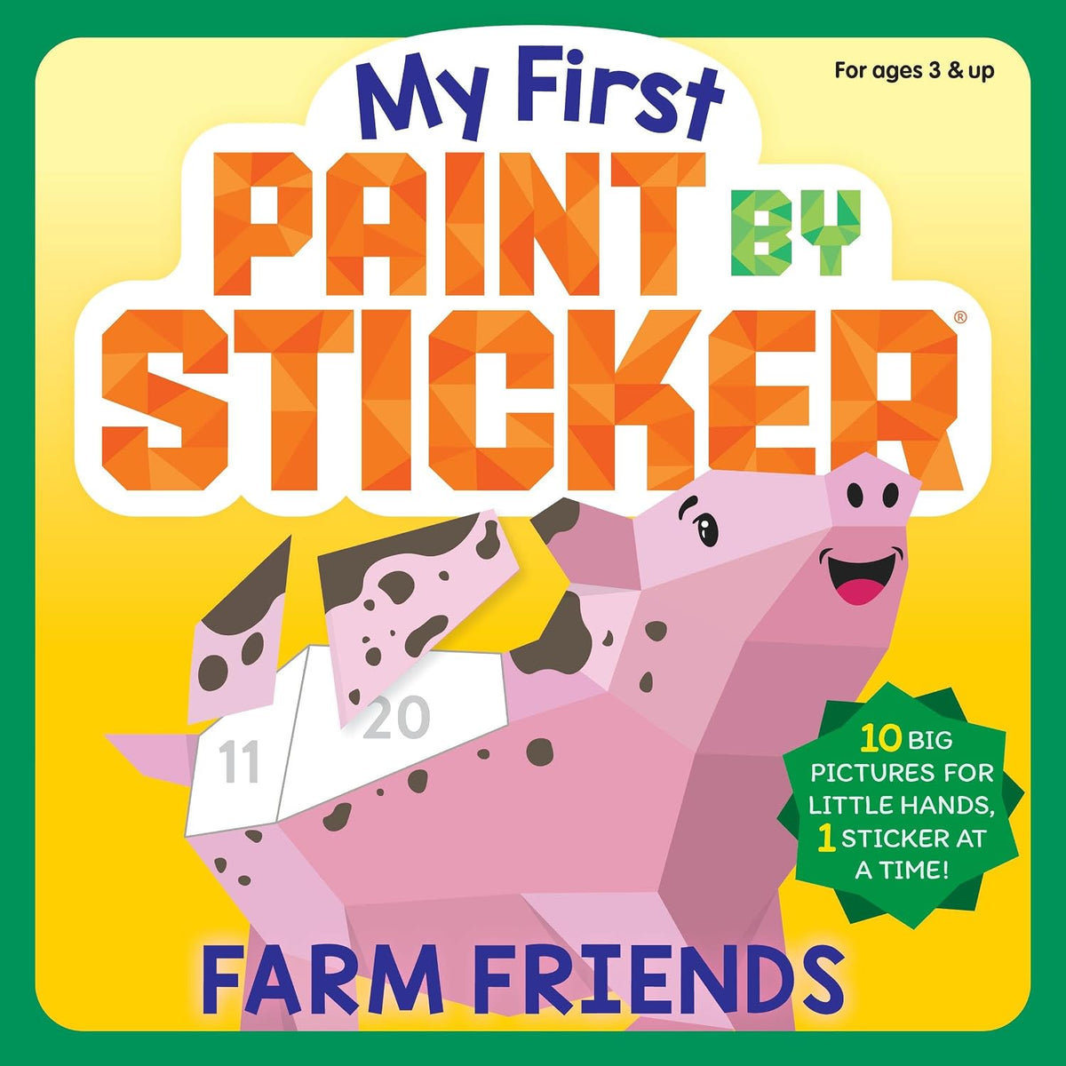 My First Paint by Sticker: Farm Friends