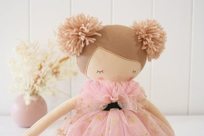 Alimrose Halle Ballerina Doll 48cm (Fair & Strawberry Blonde) - Twinkle Twinkle Little One