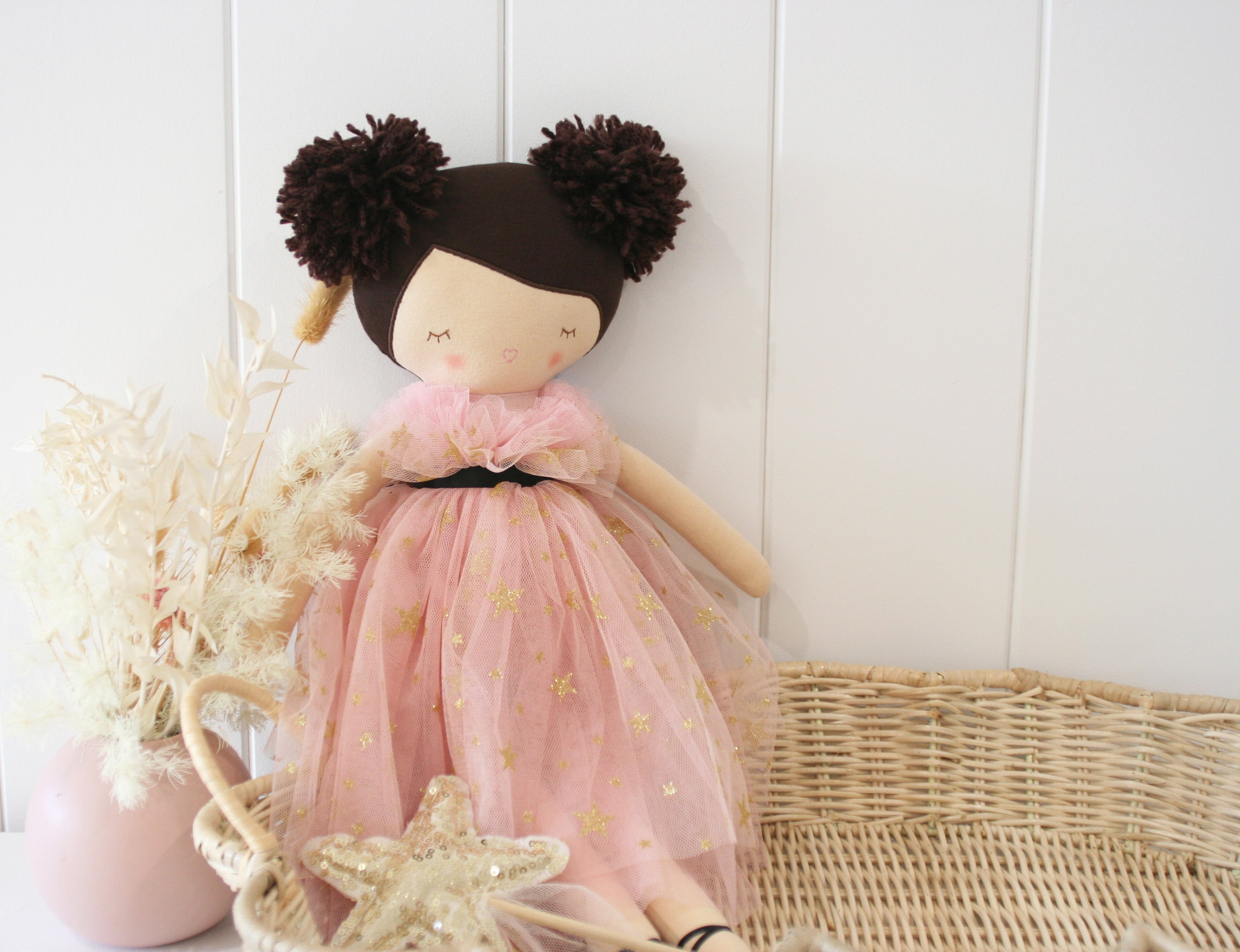 Alimrose Halle Ballerina Doll 48cm (Fair & Brunette) - Twinkle Twinkle Little One