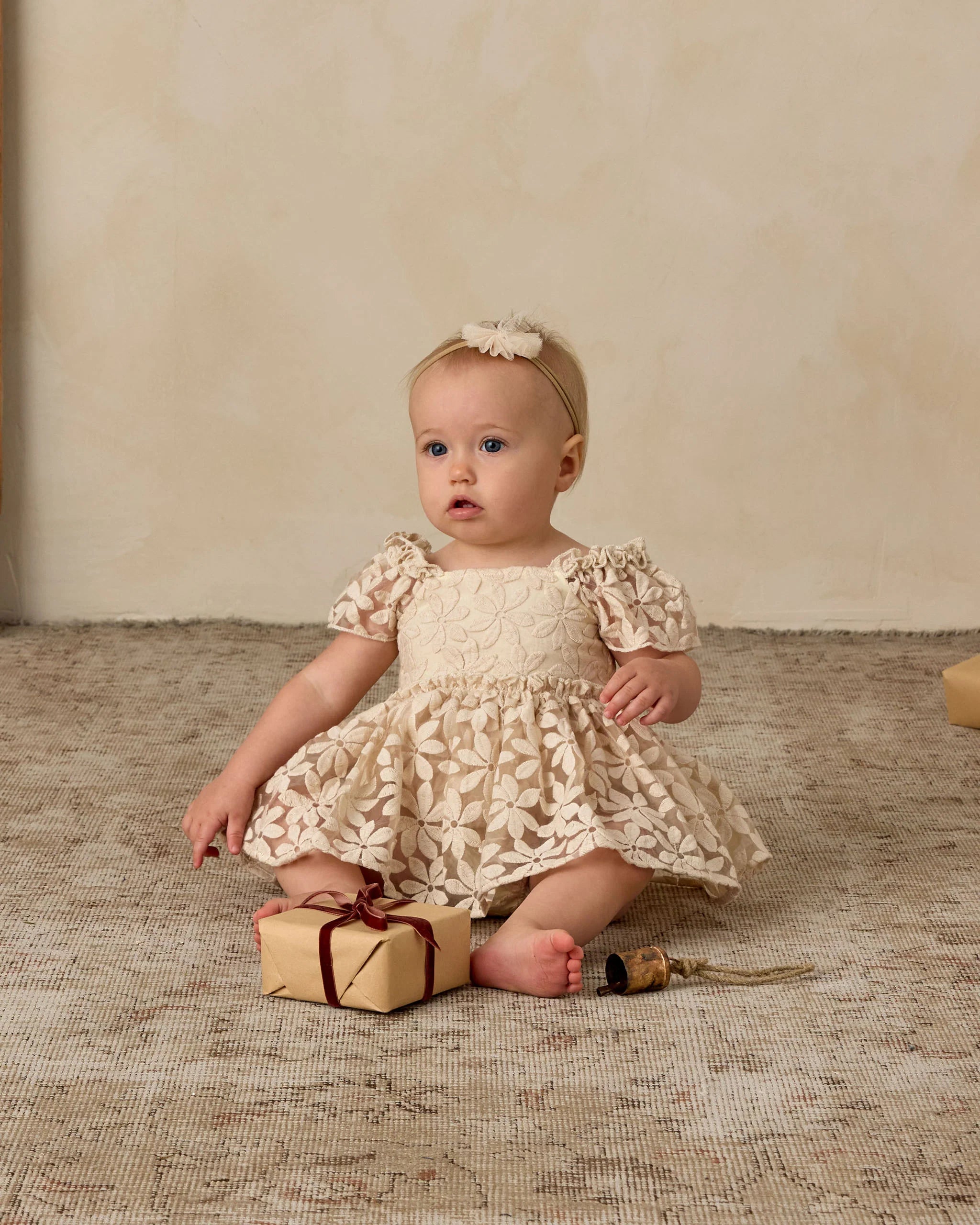 Flutter Tulle Headband - Antique - Twinkle Twinkle Little One