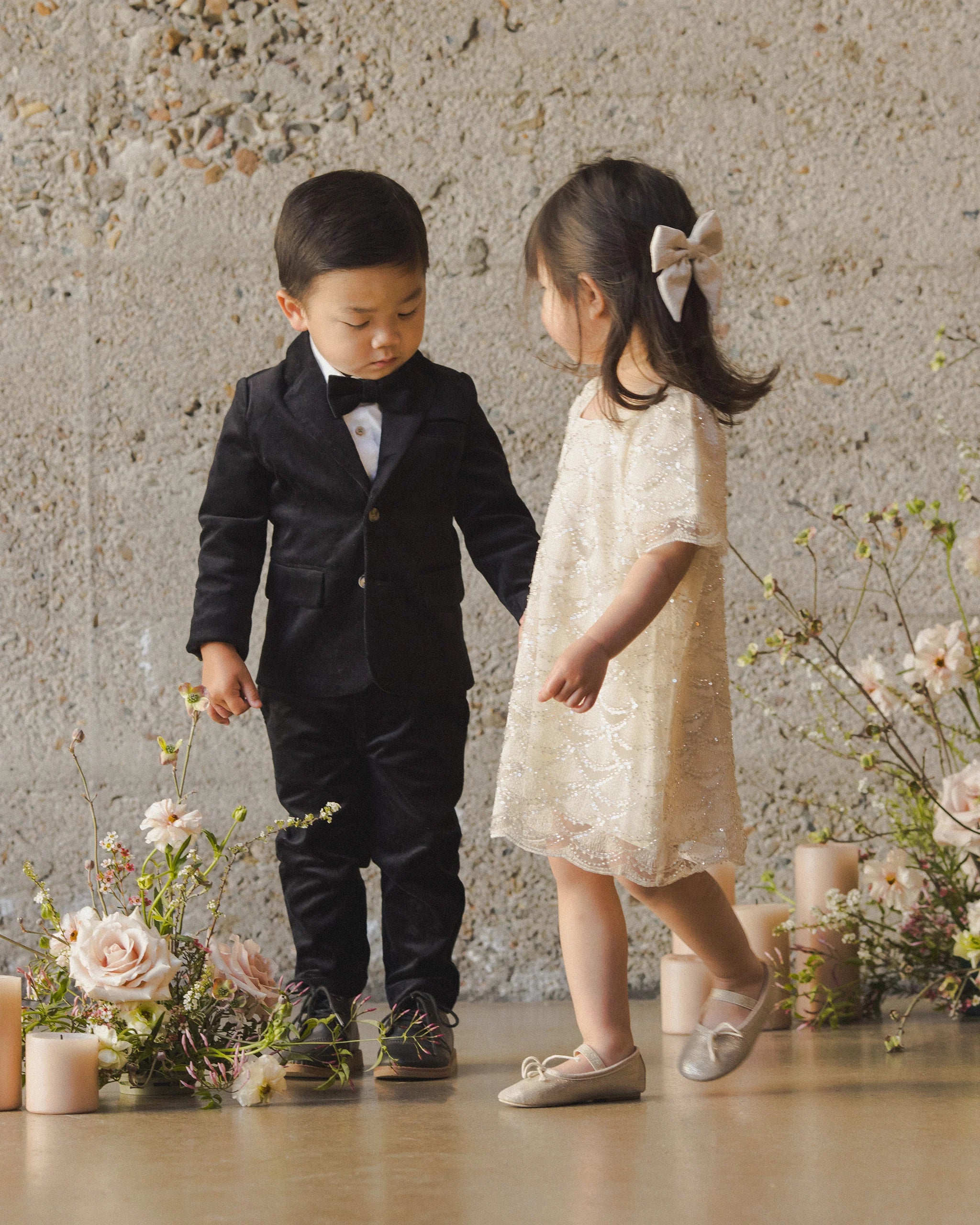 DAISY DRESS | SILVER METALLIC - Twinkle Twinkle Little One