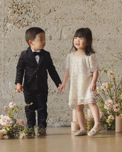 DAISY DRESS | SILVER METALLIC - Twinkle Twinkle Little One