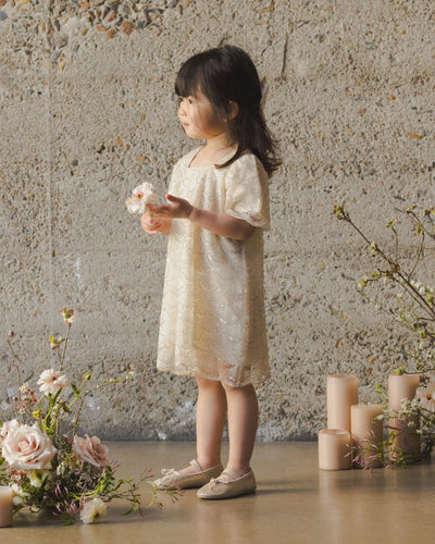 DAISY DRESS | SILVER METALLIC - Twinkle Twinkle Little One