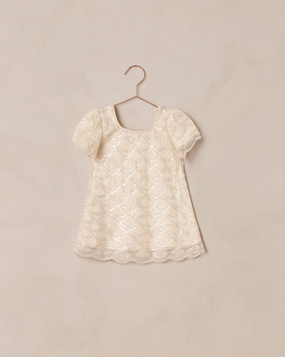 DAISY DRESS | SILVER METALLIC - Twinkle Twinkle Little One