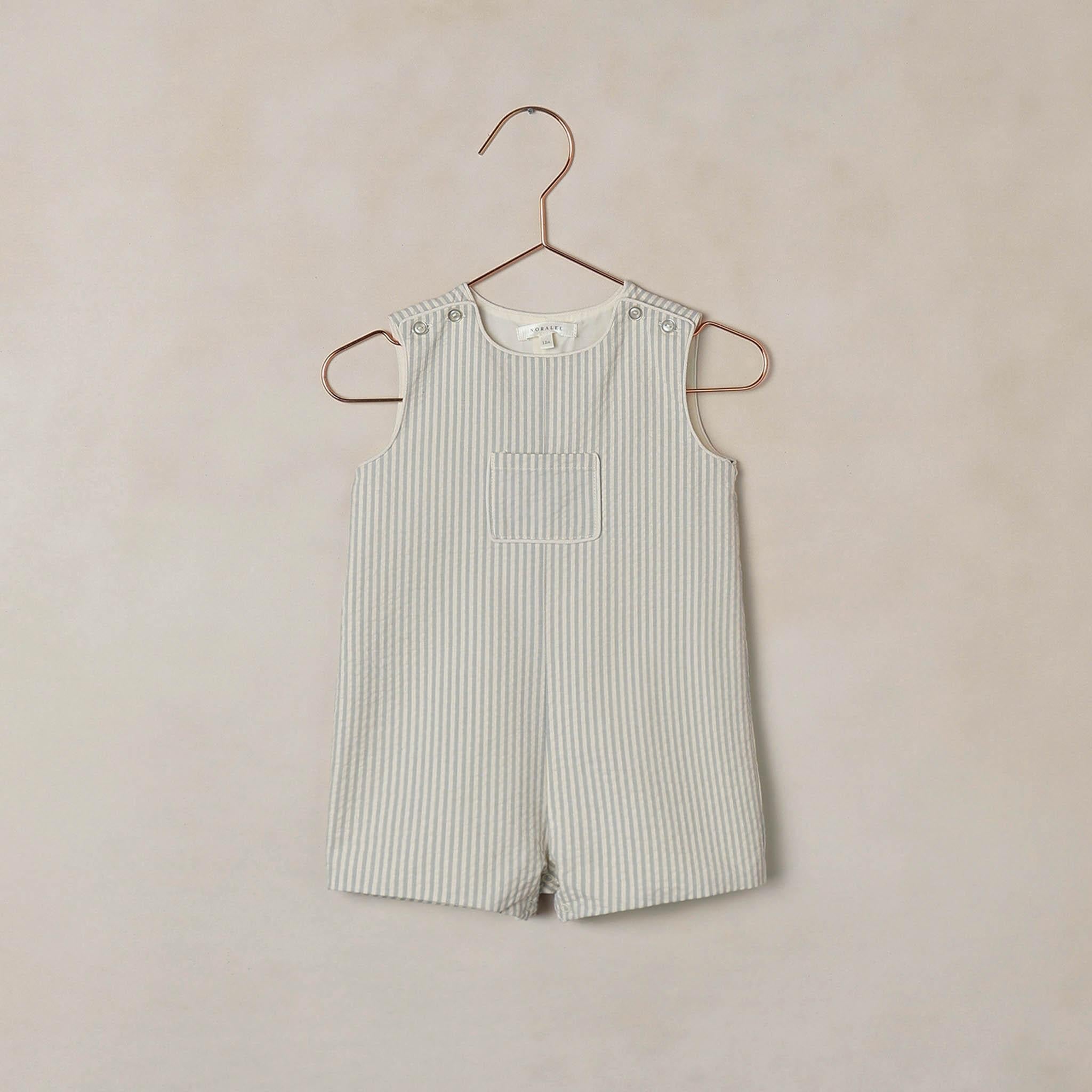 Noralee Georgie Romper || Sky Stripe