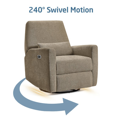 Maxi-Cosi Nursery Ansel Swivel Glider & Power Recliner with Nightlight