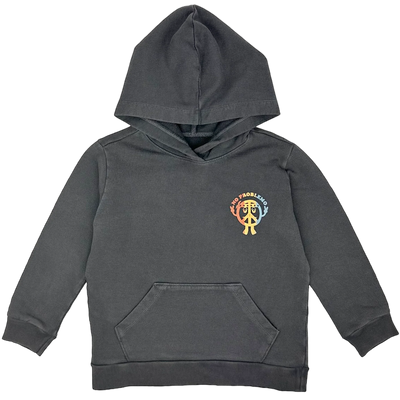 Tiny Whales No Problemo Hoodie - Mineral Black - Twinkle Twinkle Little One